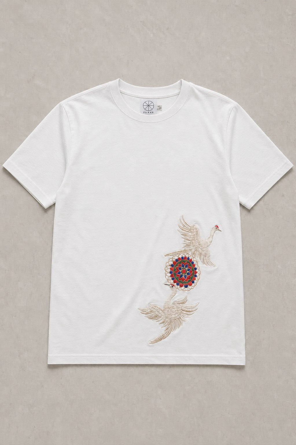 Crane Flight T-shirt laid flat