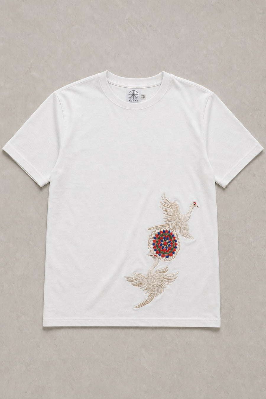 Crane Flight T-shirt laid flat