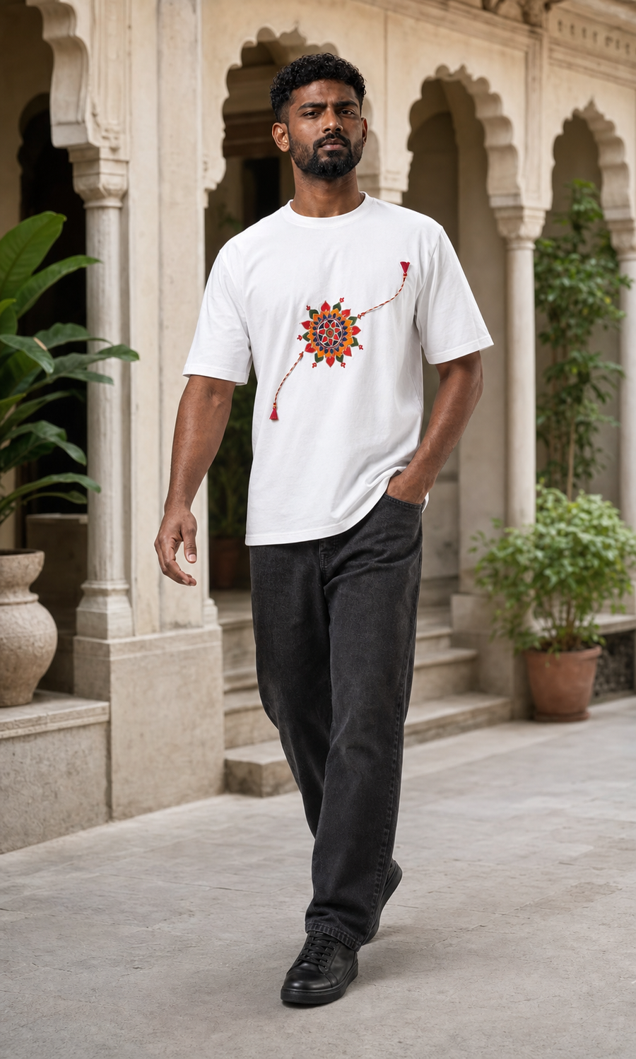 Bandhan Mandala Rakhi — heritage walking